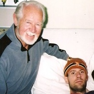 My Father with me before starting another therapy session