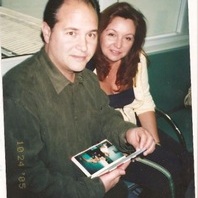 My cousins in the waiting room